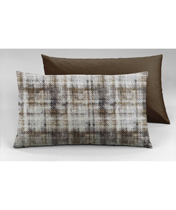 Set 2 federe coppia di federe bifaccia doubleface stampa digitale 100% cotone Made in Italy BRUMA