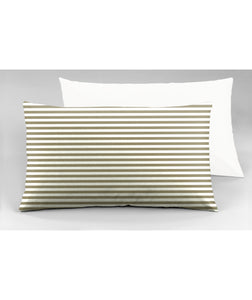Set 2 federe coppia di federe bifaccia doubleface stampa digitale 100% cotone Made in Italy RIGA MINI TORTORA - NOVILUNIO.IT