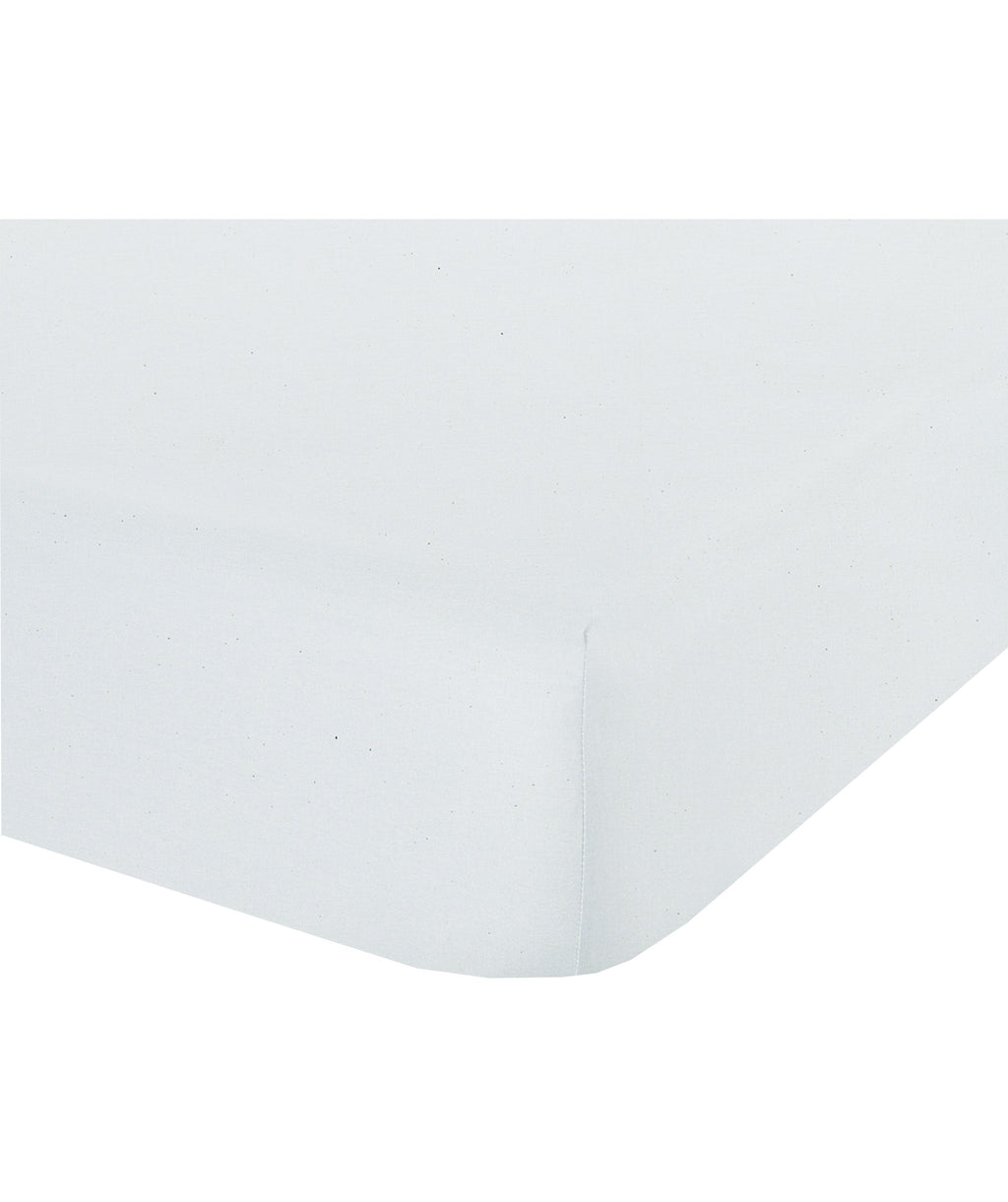 Lenzuolo letto sotto lenzuola con angoli in cotone made in italy GRIGIO PERLA - NOVILUNIO.IT