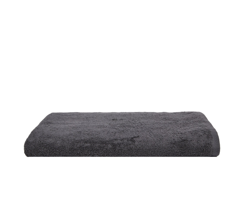 Telo bagno mare spiaggia doccia asciugamano soffice morbido assorbente resistente 100% cotone GRIGIO FUMO - NOVILUNIO.IT