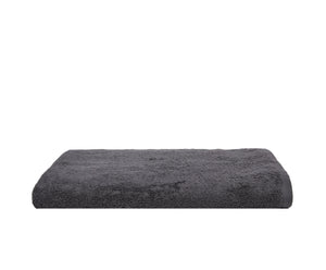 Telo bagno mare spiaggia doccia asciugamano soffice morbido assorbente resistente 100% cotone GRIGIO FUMO - NOVILUNIO.IT