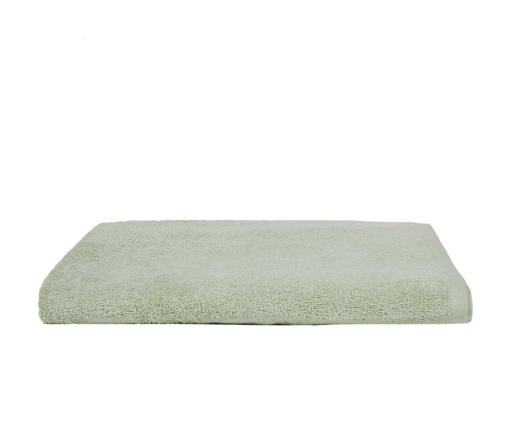 Telo bagno mare spiaggia doccia asciugamano soffice morbido assorbente resistente 100% cotone VERDINO - NOVILUNIO.IT