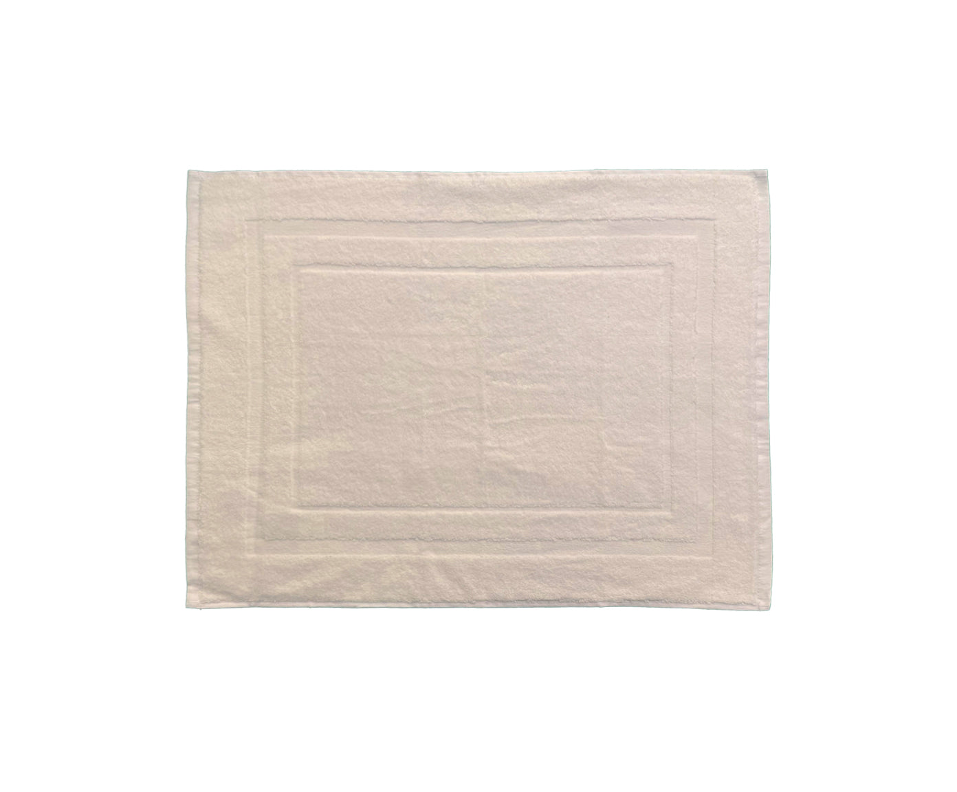 Tappetino Doccia Bagno soffice morbido assorbente resistente 100% cotone PANNA