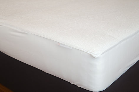 Coprimaterasso con angoli 100% Cotone a contatto con la pelle impermeabile traspirante antibatterico anallergico Made in Italy - Vanita di raso