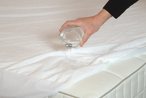 Coprimaterasso con angoli 100% Cotone a contatto con la pelle impermeabile traspirante antibatterico anallergico Made in Italy - Vanita di raso