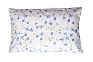 Set Copripiumino federe bifaccia Doubleface parure Copripiumino Stampa Digitale 100% Cotone Made in Italy RICORDI/PANNA