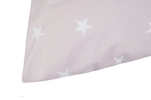 Set copripiumino federe letto 100% cotone stampa digitale STELLA ROSA