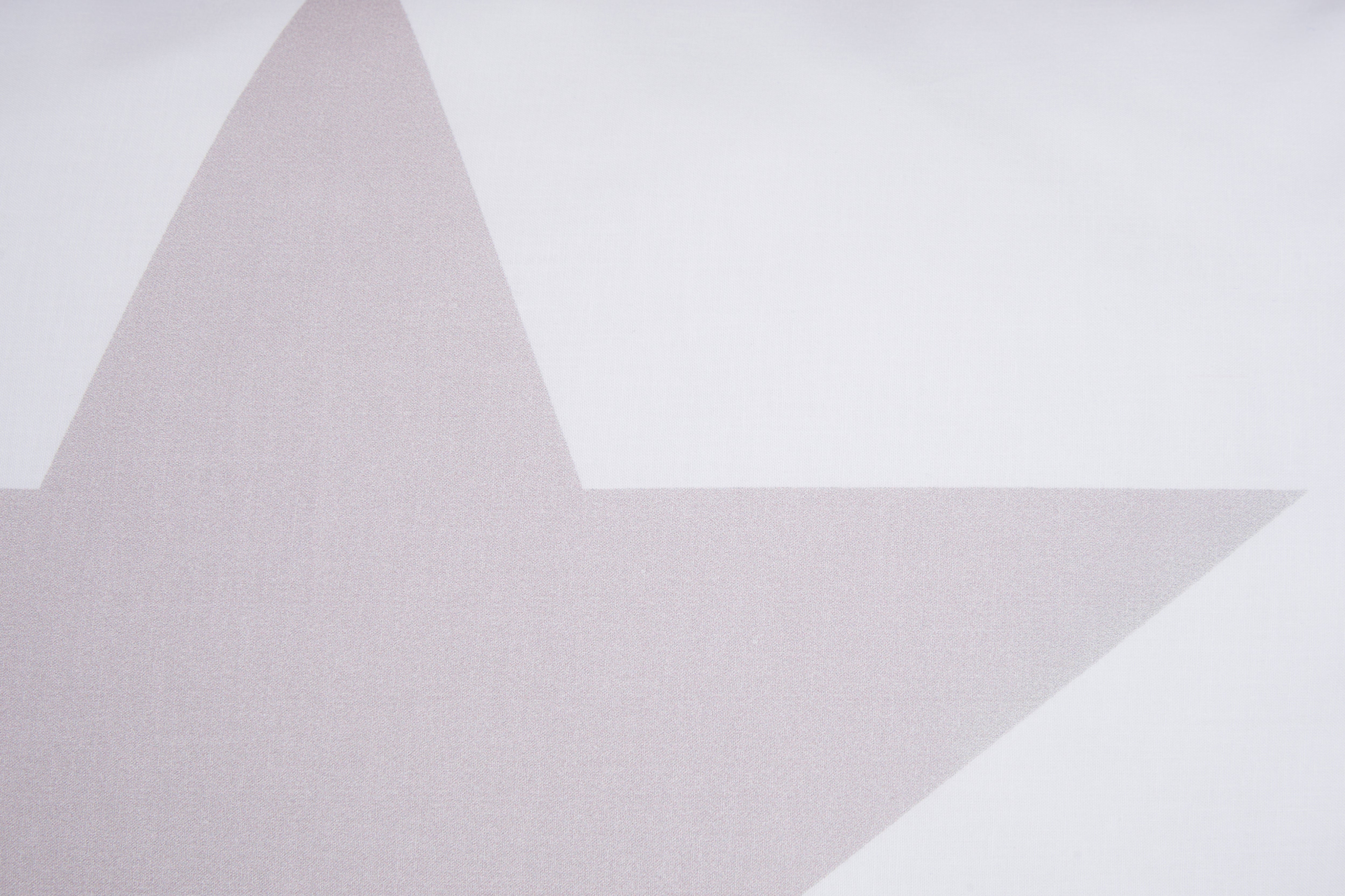 Set copripiumino federe letto 100% cotone stampa digitale STELLA ROSA/BIANCO