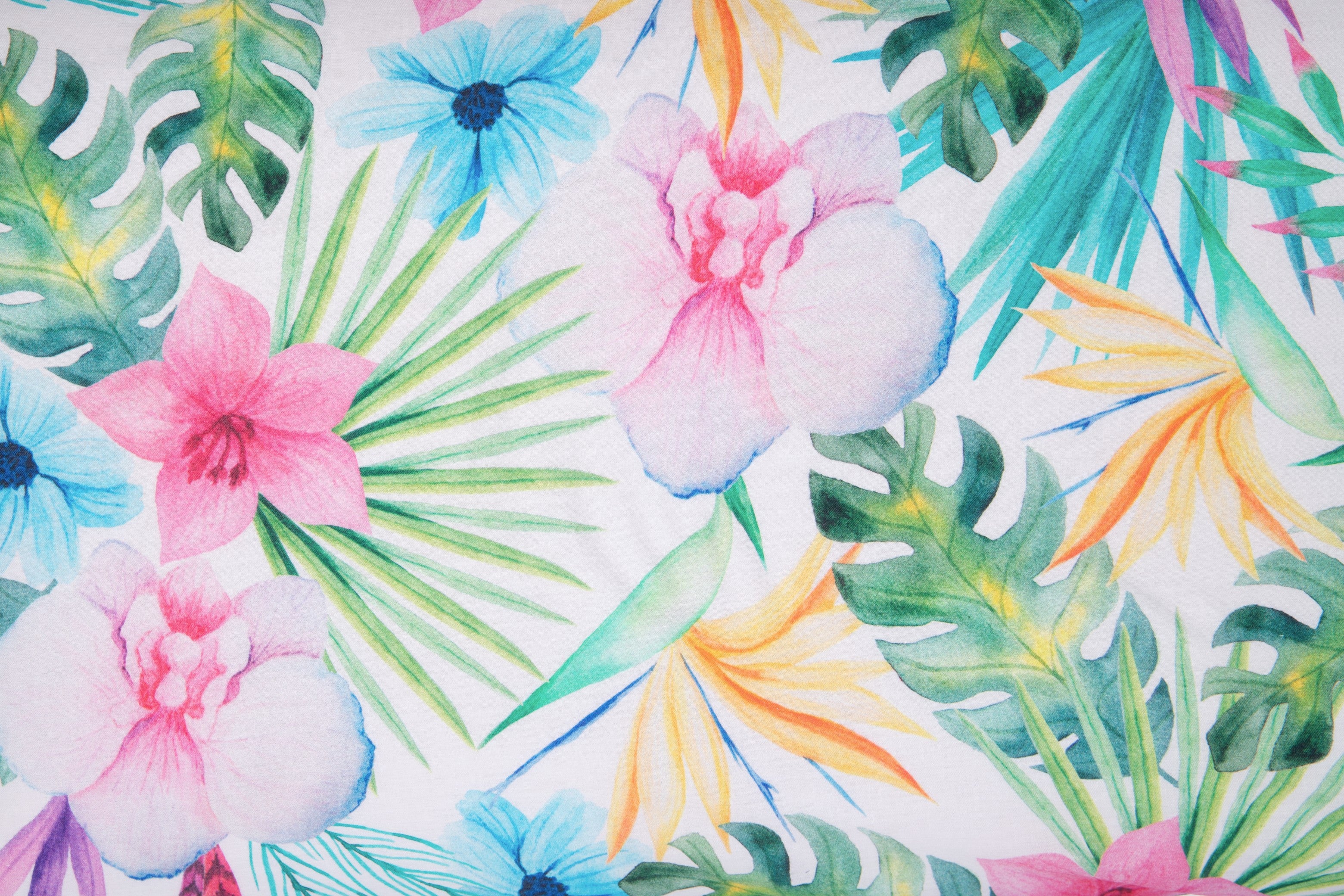 Set 2 federe coppia di federe stampa digitale cotone Made in Italy MELANIA - Vanita di raso