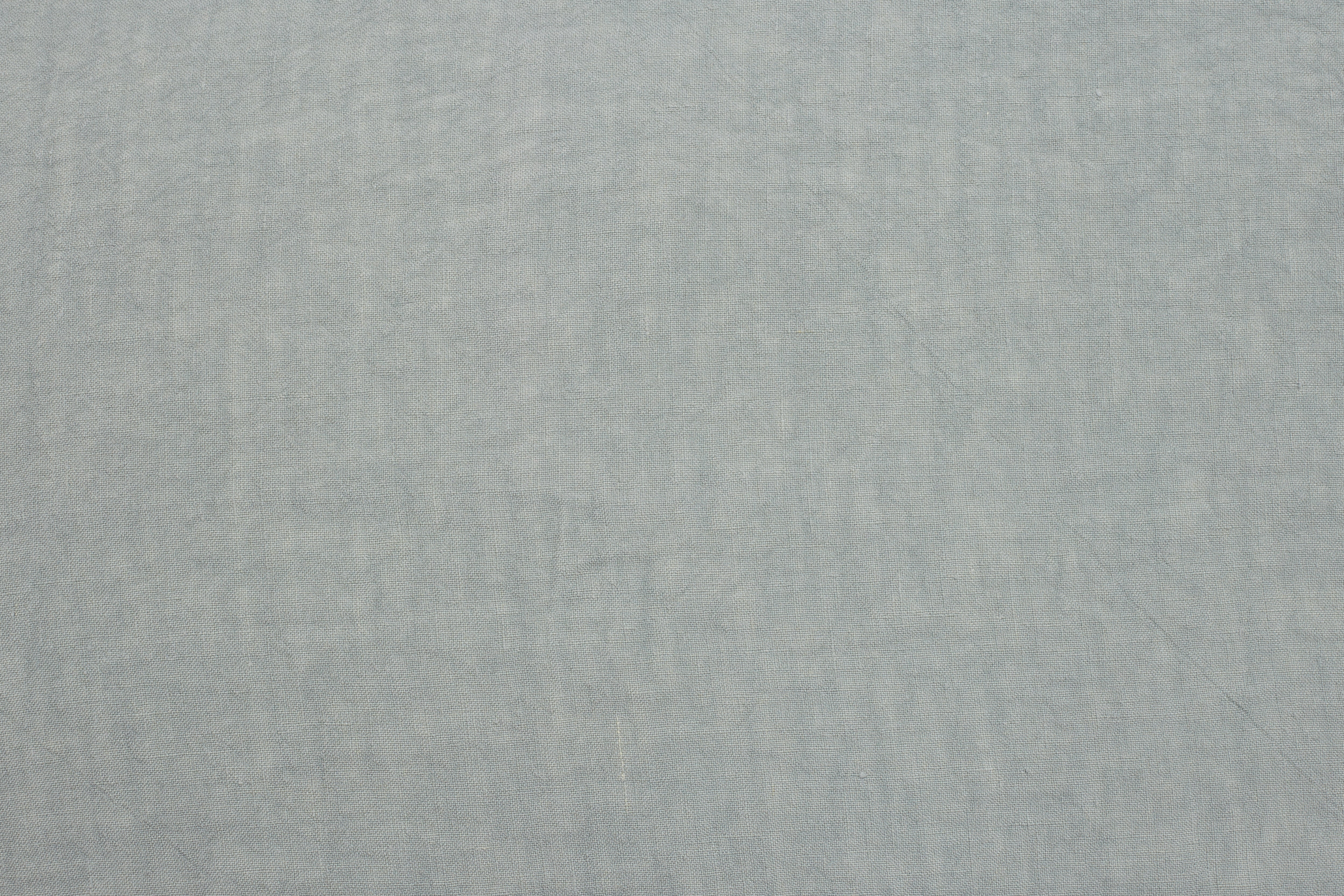 Lenzuolo sotto con angoli in puro lino stonewashed Grigio Fumo