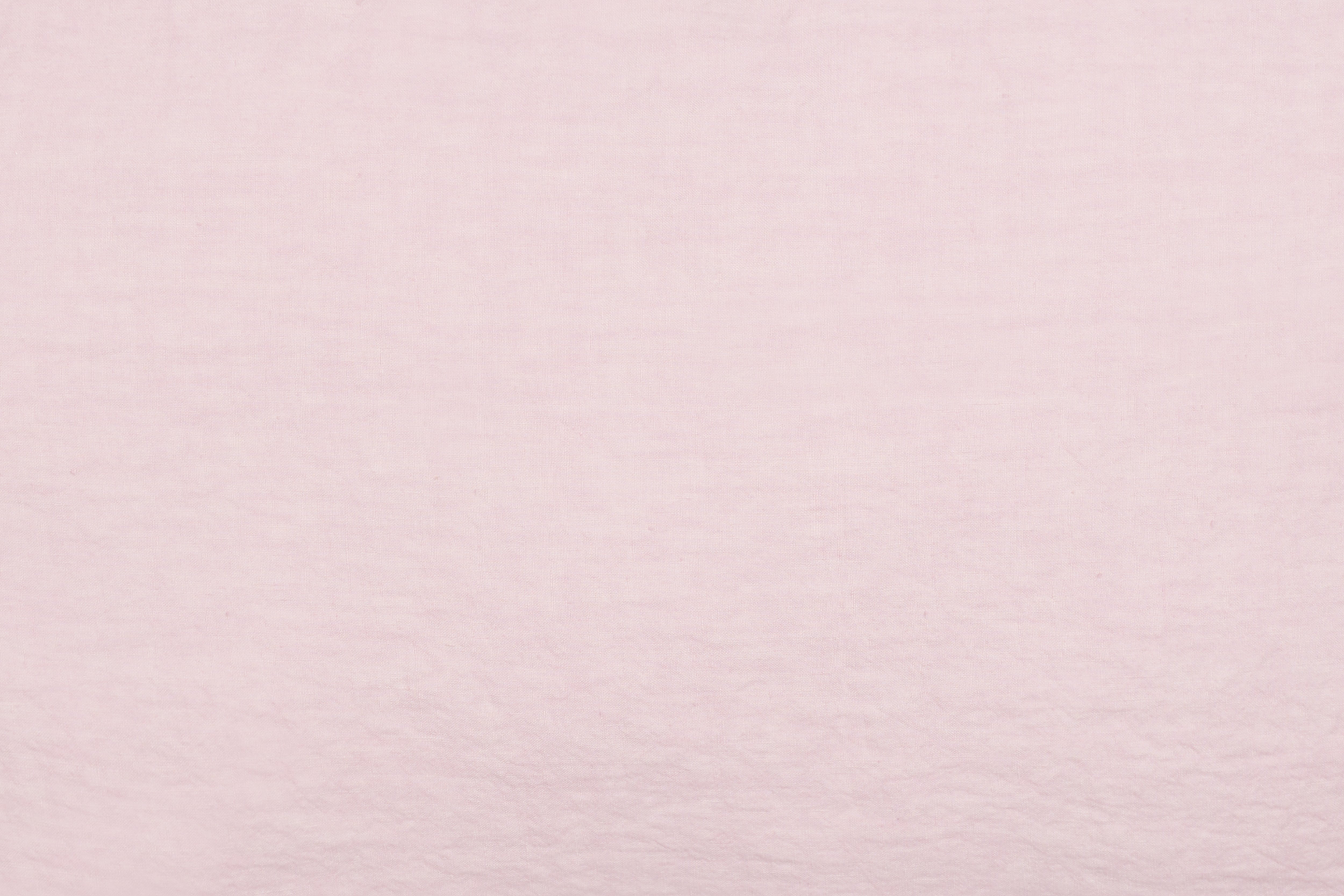 Federa in puro lino stonewashed Rosa con Frou Frou