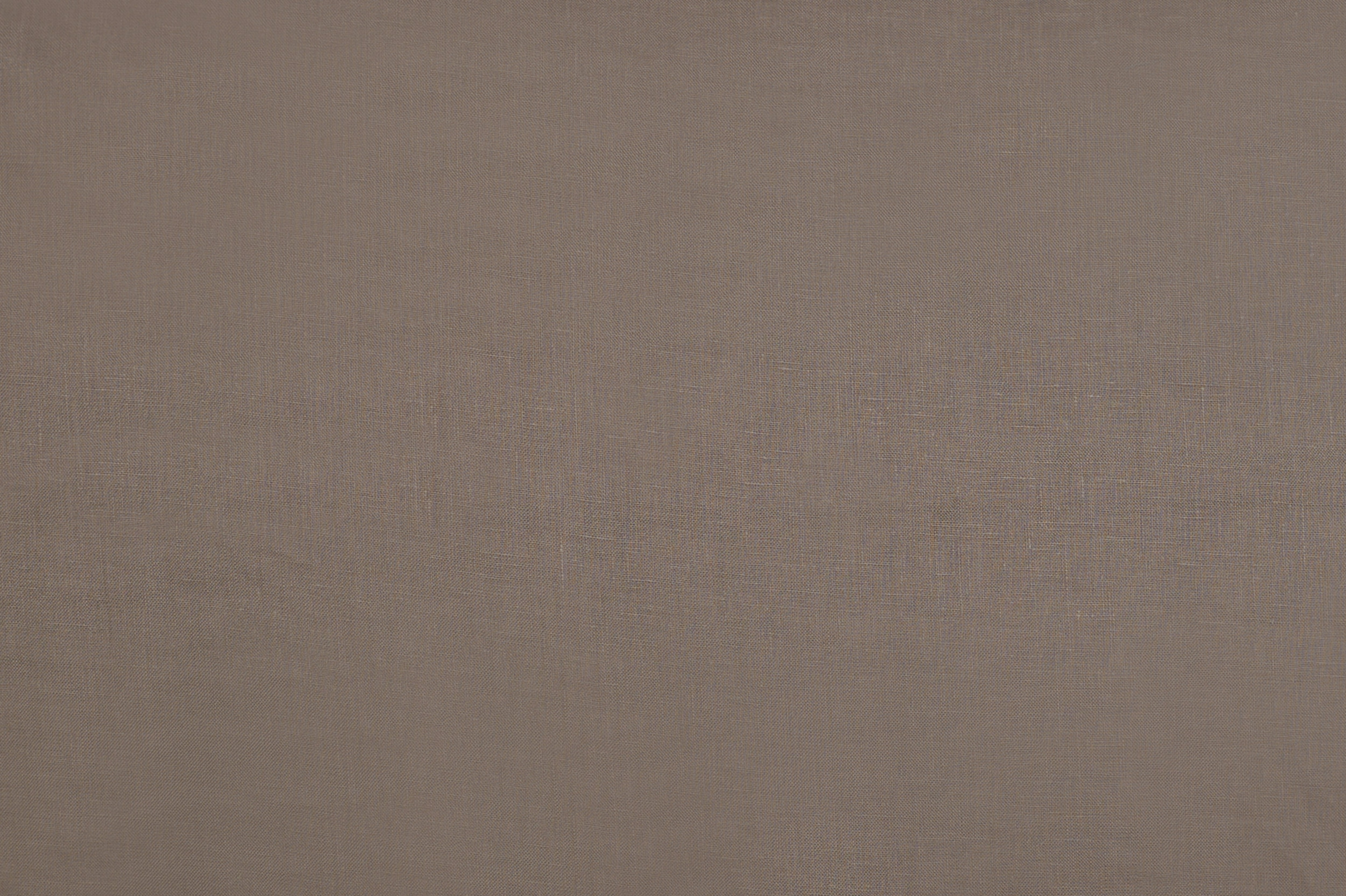 Federa in puro lino stonewashed Tortora con Frou Frou