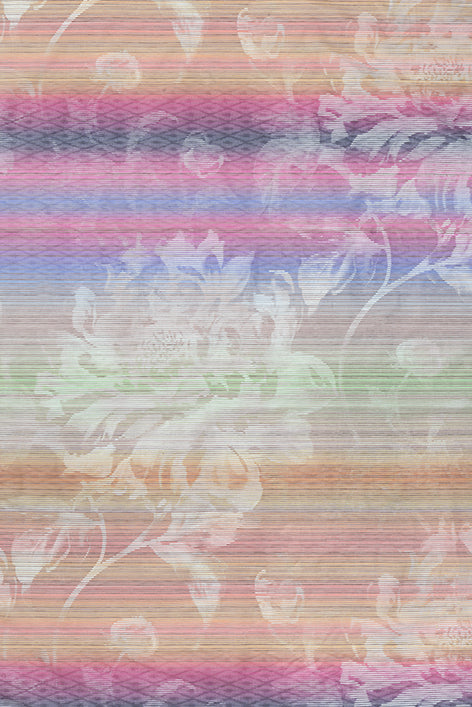 Lenzuolo piano stampa digitale in cotone made in italy ARABESQUE