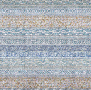 Lenzuolo piano stampa digitale in cotone made in italy TERRA E MARE