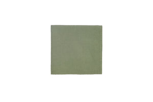 Set di 6 tovaglioli da tavola 45 X 45 CM in misto lino morbido resistente elegante made in italy OLIVA