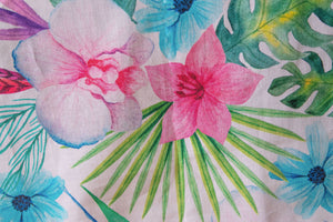 Runner da tavola in cotone stampa digitale dai colori vivi ed intensi lavabile in lavatrice made in Italy MELANIA