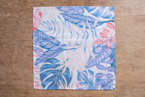 Set di 6 tovaglioli da tavola in stoffa 45 x 45 CM cotone stampa digitale dai colori vivi ed intensi lavabili in lavatrice made in Italy MELISSA
