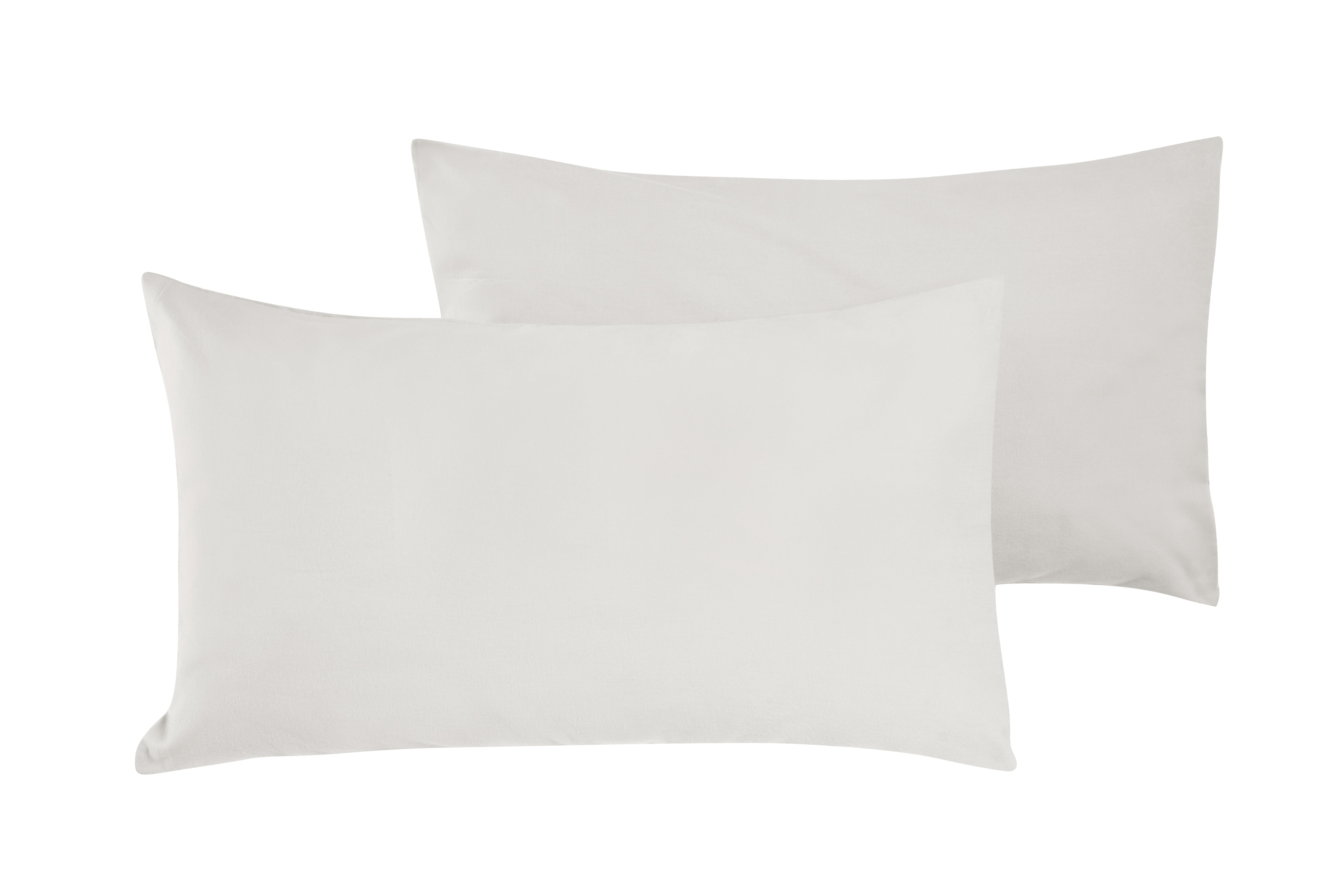 Completo letto lenzuola flanella caldo cotone 100% cotone Made in Italy PANNA