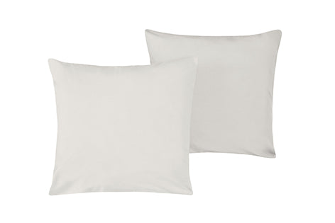 Coppia di federe Set di 2 federe copricuscino guanciale Letto in flanella caldo cotone 100% cotone Made in Italy PANNA