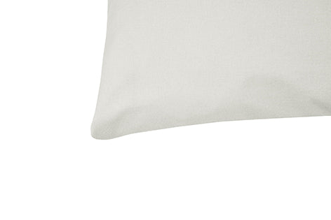 Coppia di federe Set di 2 federe copricuscino guanciale Letto in flanella caldo cotone 100% cotone Made in Italy PANNA