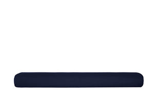 Set copripiumino federe parure copripiumino flanella caldo cotone 100% cotone Made in Italy BLU NOTTE