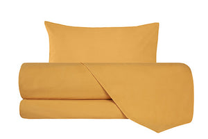 Completo letto lenzuola flanella caldo cotone 100% cotone Made in Italy OCRA