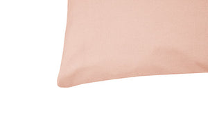 Coppia di federe Set di 2 federe copricuscino guanciale Letto in flanella caldo cotone 100% cotone Made in Italy ROSA