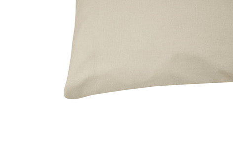 Coppia di federe Set di 2 federe copricuscino guanciale Letto in flanella caldo cotone 100% cotone Made in Italy SABBIA