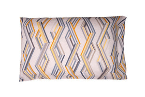 Completo letto lenzuola in cotone made in italy MULTILINEA OCRA