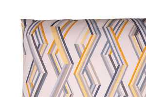 Completo letto lenzuola in cotone made in italy MULTILINEA OCRA