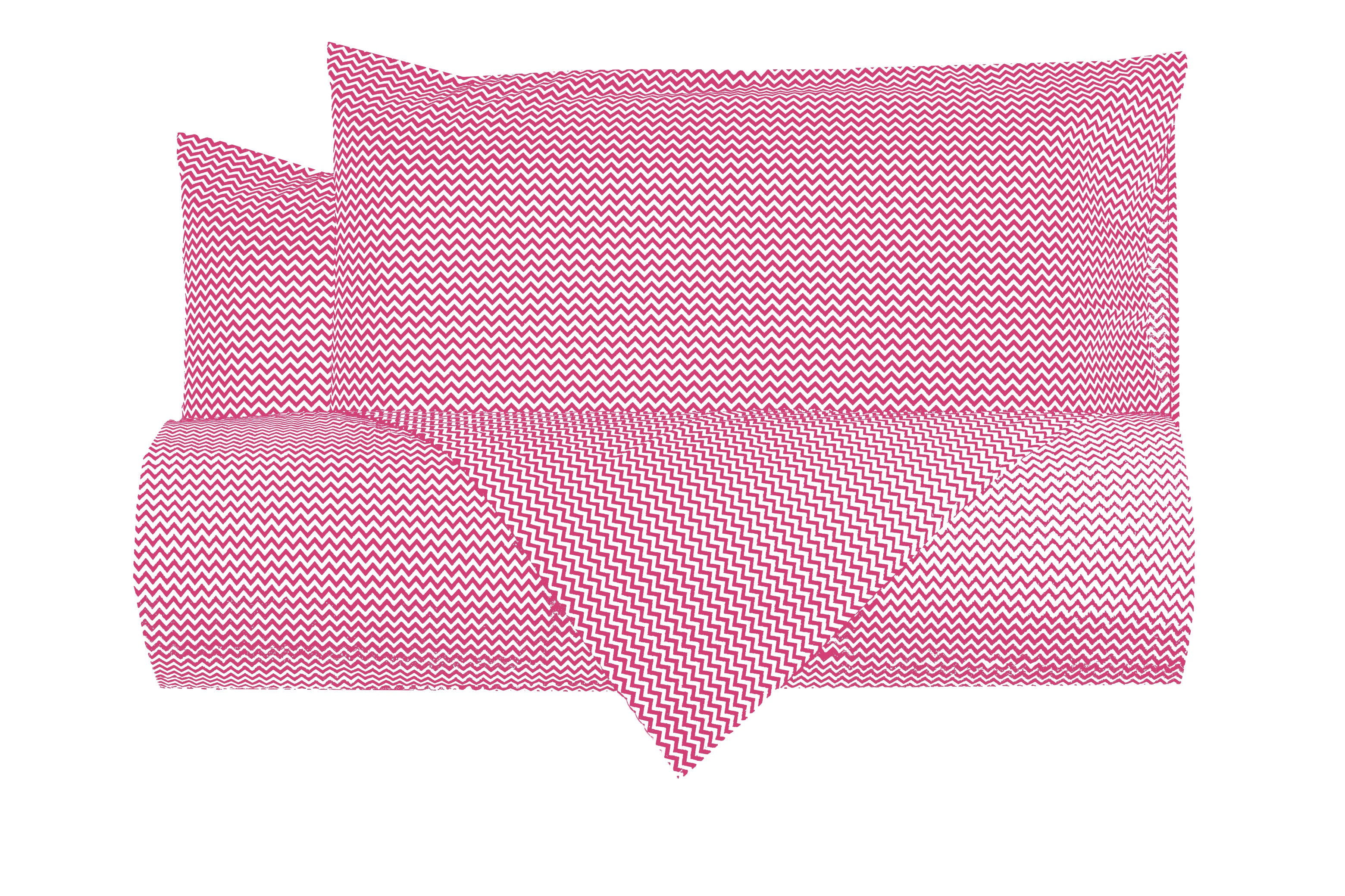 Set copripiumino federe parure copripiumino stampa digitale 100% cotone Made in Italy ZIG ZAG LIPSTICK