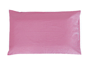 Set copripiumino federe parure copripiumino stampa digitale 100% cotone Made in Italy ZIG ZAG LIPSTICK