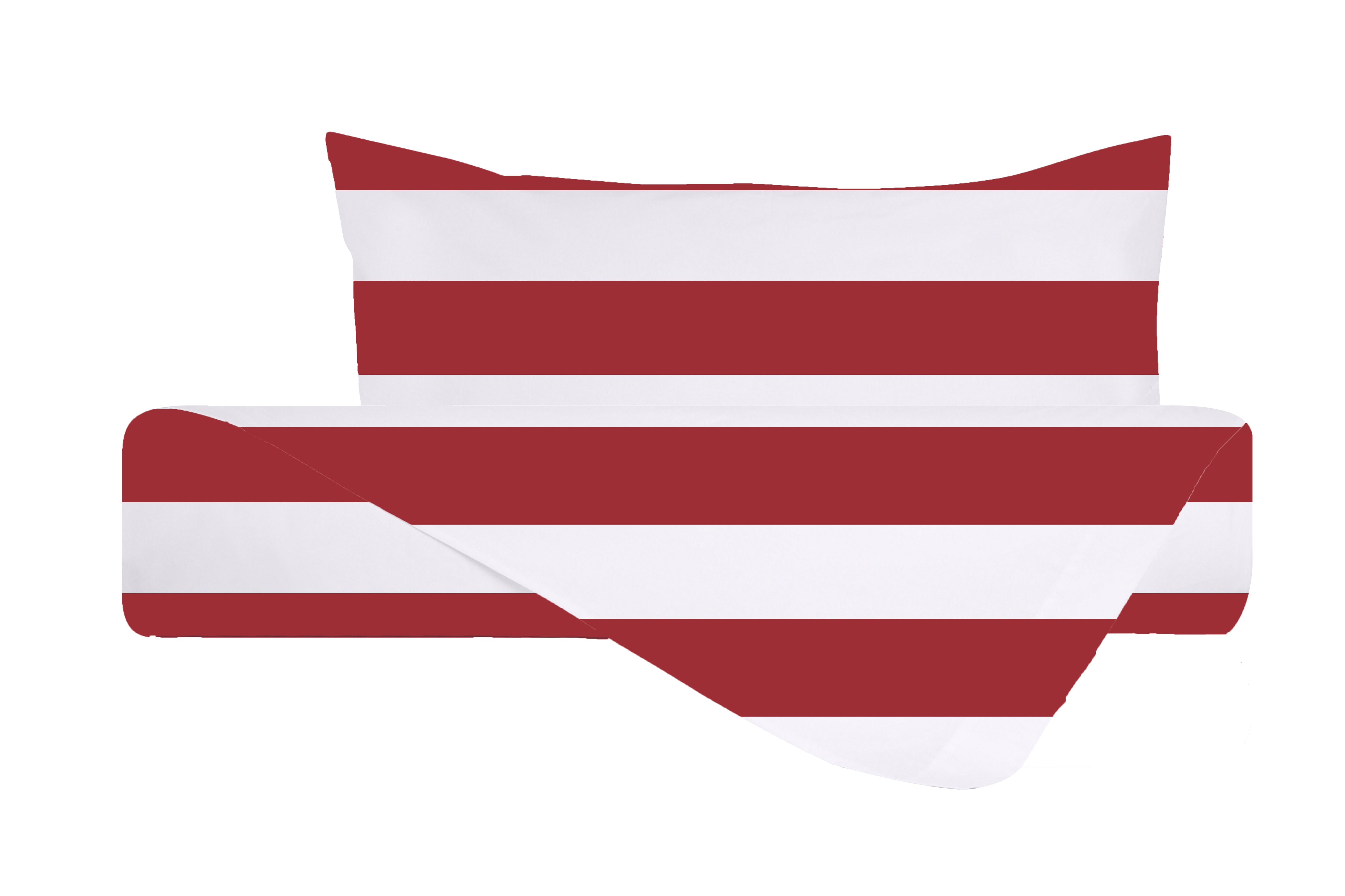 Set copripiumino federe parure copripiumino stampa digitale 100% cotone Made in Italy RIGA MAXI BORDEAUX