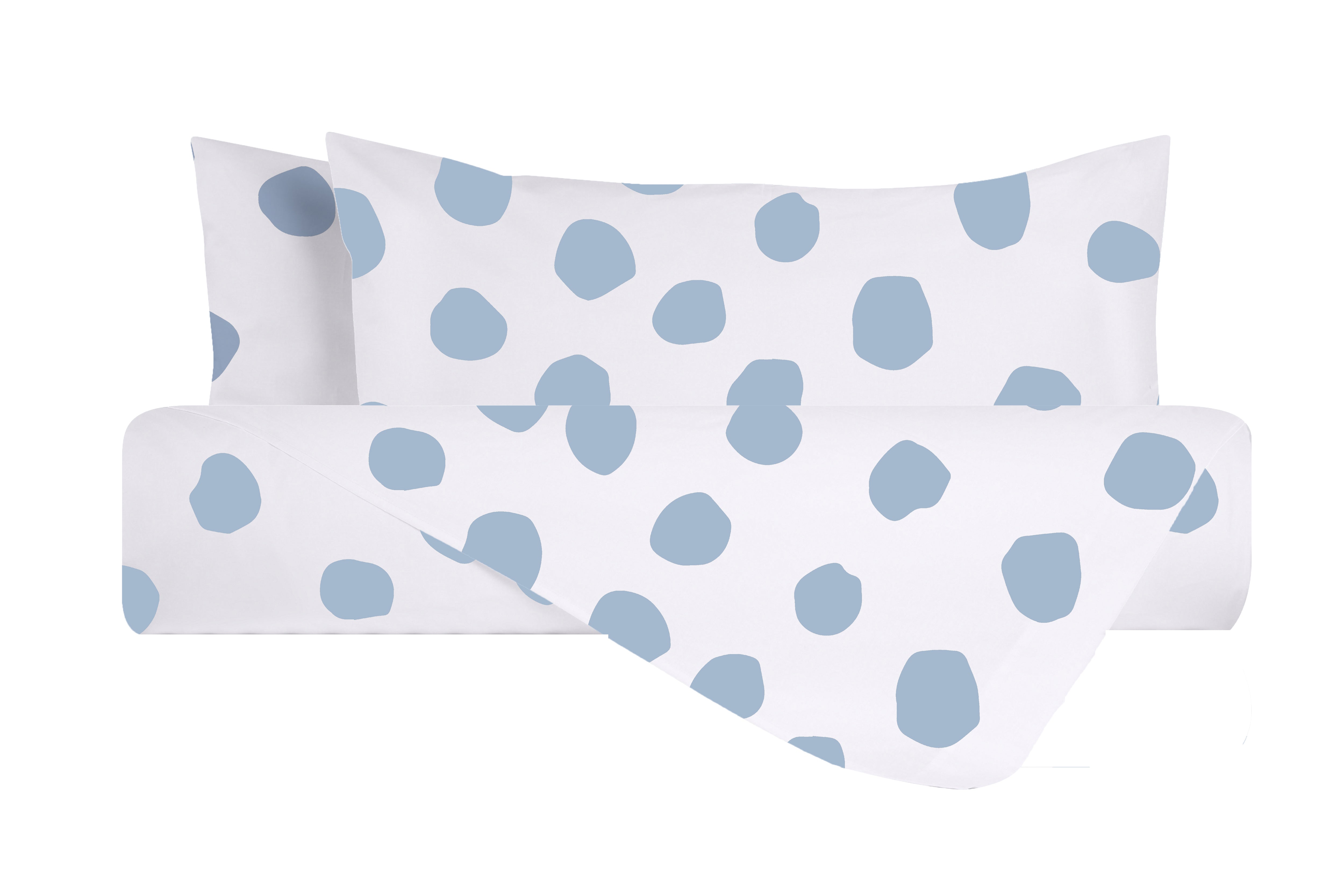 Set copripiumino federe parure copripiumino stampa digitale 100% cotone Made in Italy RIGHINE