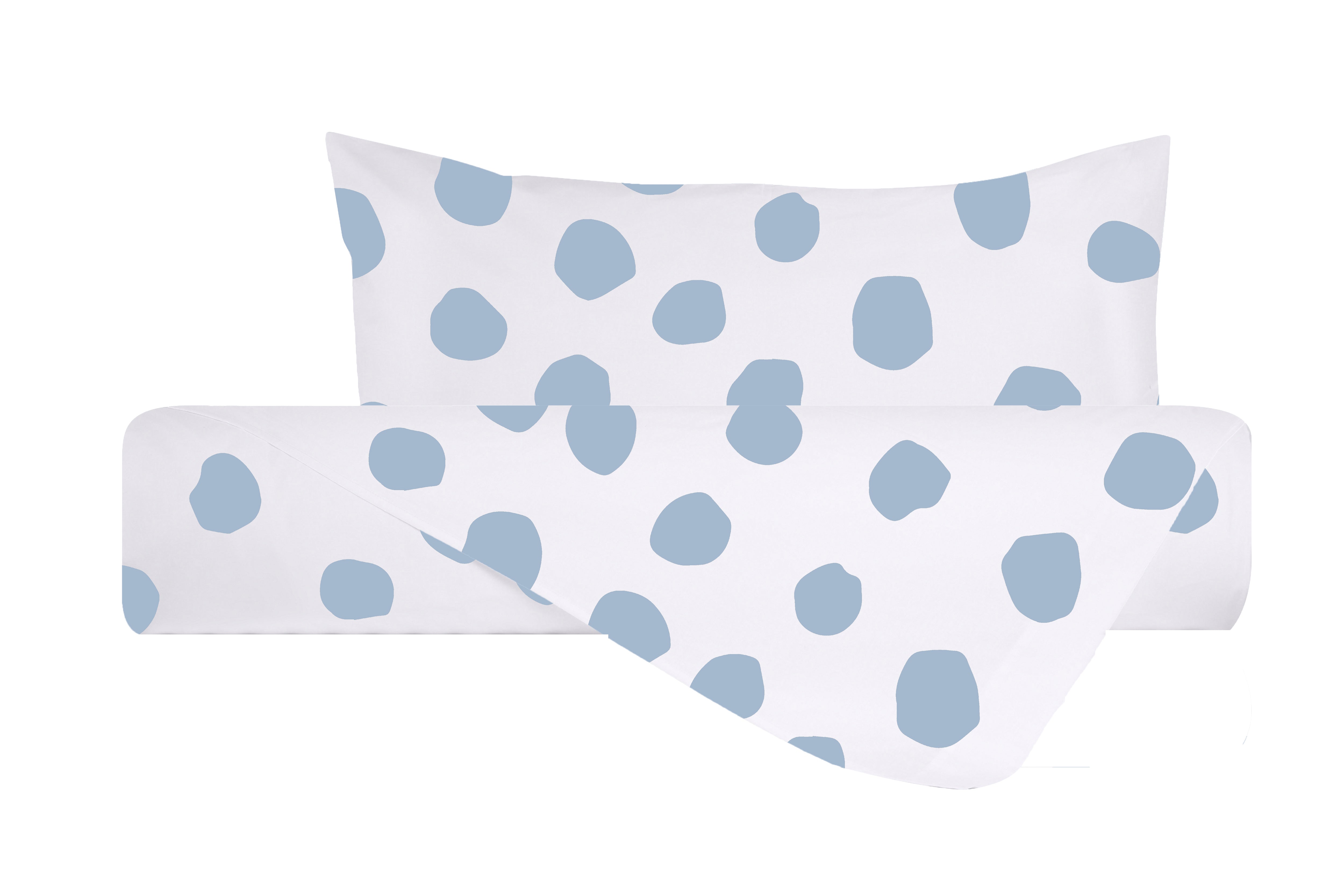 Set copripiumino federe parure copripiumino stampa digitale 100% cotone Made in Italy RIGHINE