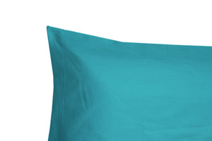 Set 2 federe coppia di federe bifaccia doubleface stampa digitale cotone Made in Italy MALDIVE/VERDE AZZORRE