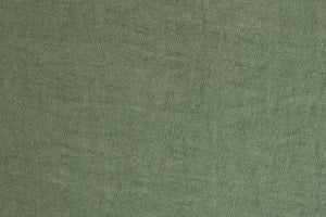 Tovaglia da tavola in 100% puro lino lavato delavè stone washed morbido resistente elegante made in italy  VERDE OLIVA - Vanita di raso