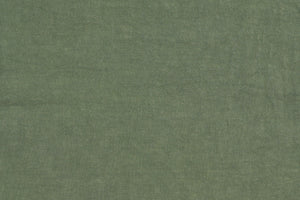 Set di 6 tovaglioli da tavola 45 X 45 CM in 100% puro lino lavato delavè stone washed morbido resistente elegante made in italy VERDE OLIVA - Vanita di raso