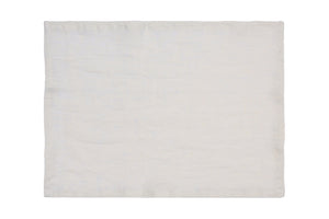 Set di 2 tovagliette americane coppia tovagliette 35 X 50 CM in 100% puro lino lavato delavè stone washed morbido resistente elegante made in italy  GRIGIO - Vanita di raso