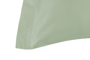 Parure Letto in Raso di puro cotone Verde Chiaro - Vanita di raso