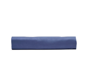 Completo letto in raso di puro cotone Romance Azzuro / Blu - Vanita di raso